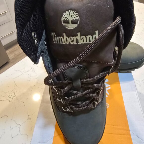 [TB0A5ZHHA58] MENS TIMBERLAND EURO HIKER MID 'DARK GREEN' SIZE 9 NEW - Picture 2 of 11